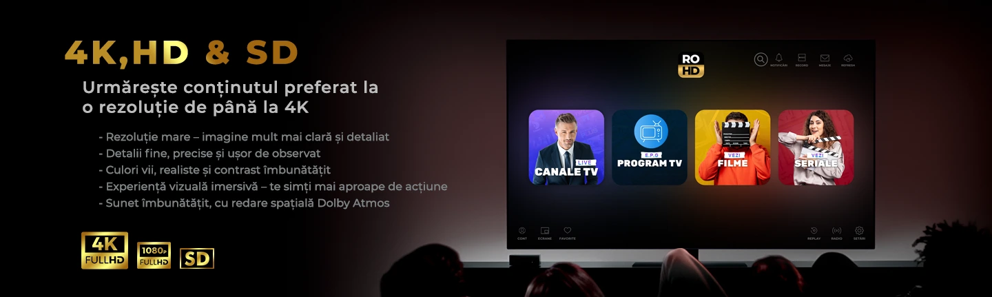IPTV Romania, Canale TV, VOD - Filme si Seriale